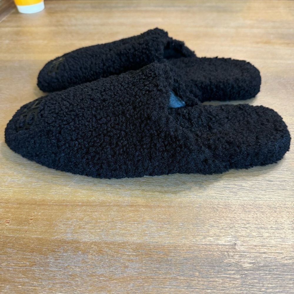 Balenciaga Men's Faux Shearling Slip On Mules Black EU Size 41 Unisex - Picture 6 of 14